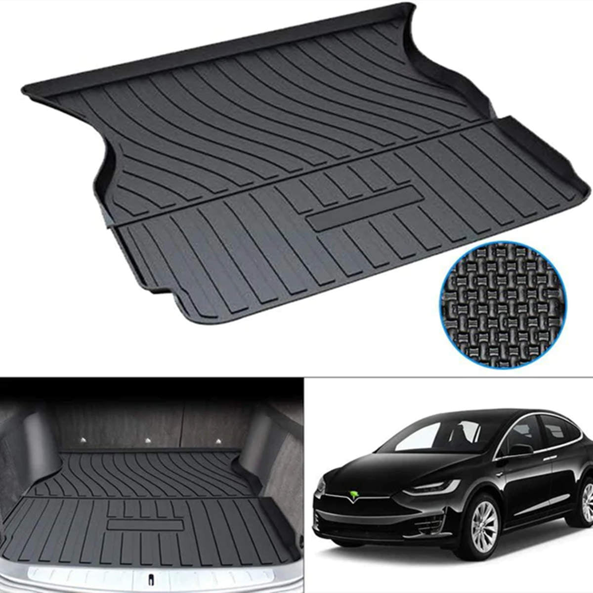 Tesla Model X Floor Mats for 5 Seats (2016-2020)