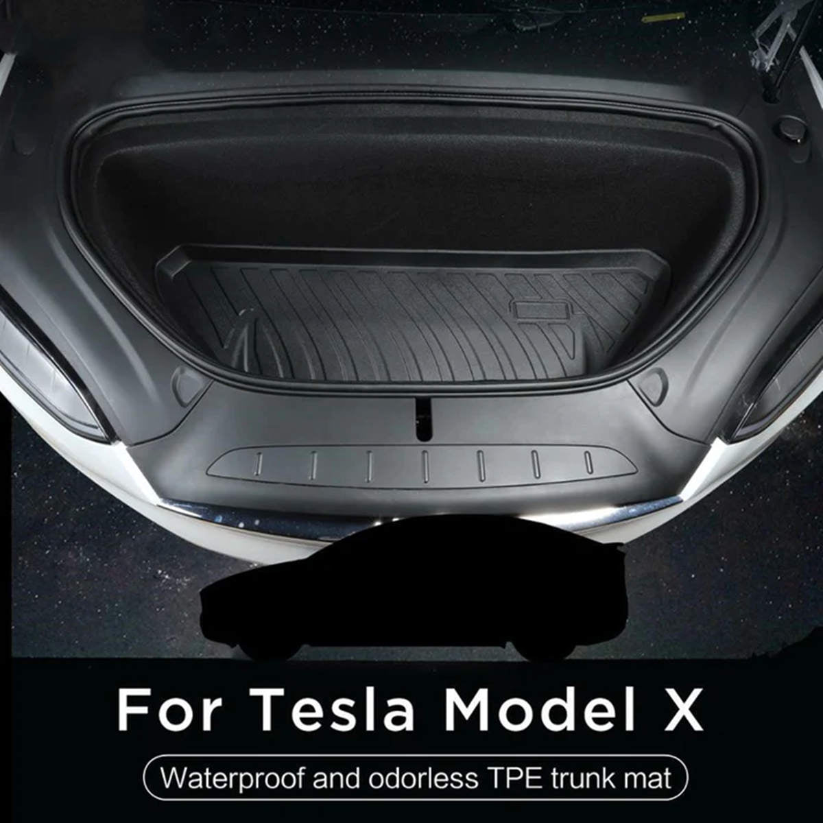 Tesla Model X Floor Mats for 5 Seats (2016-2020)