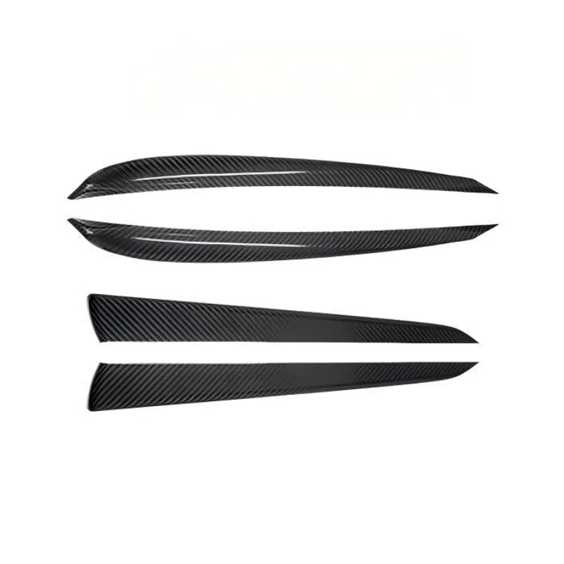 Carbon Fiber Door Panel Trim Overlay for Tesla Model S/X