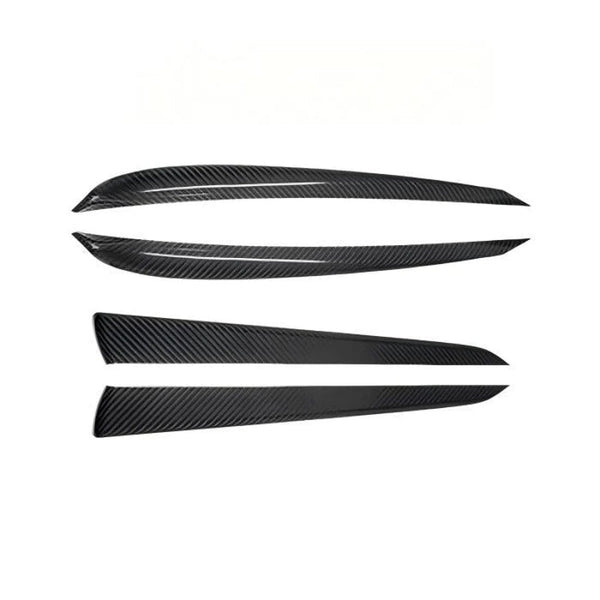 Carbon Fiber Door Panel Trim Overlay for Tesla Model S/X