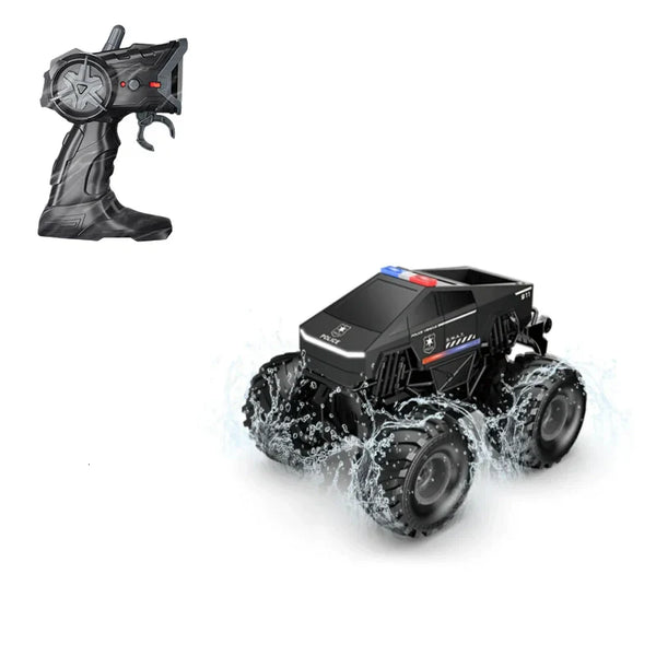 All-Terrain 1:20 Remote Control Truck with Amphibious Performance and 4WD Power
