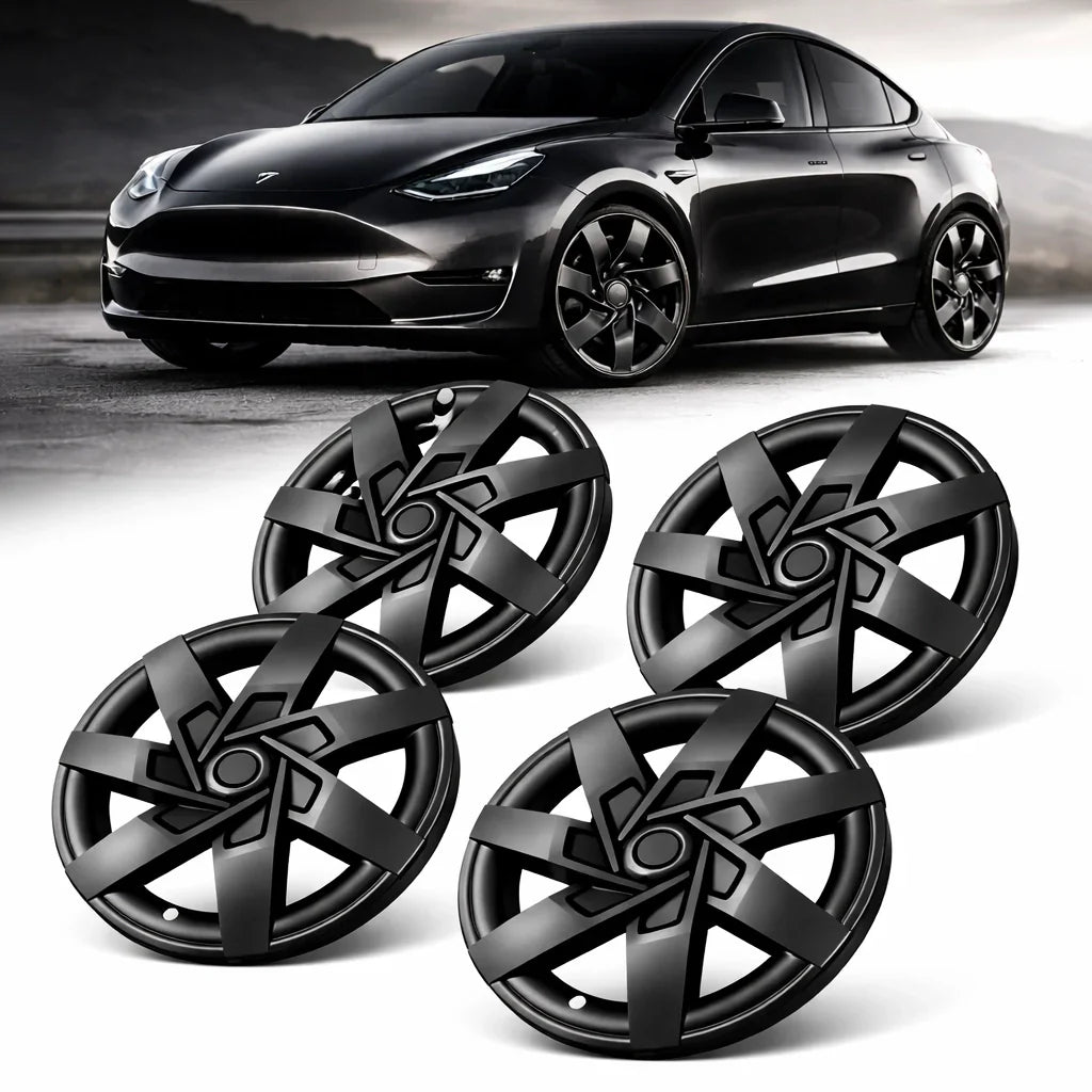 19-Inch Full-Edge Wheel Covers for Tesla Model Y (2021-2024)