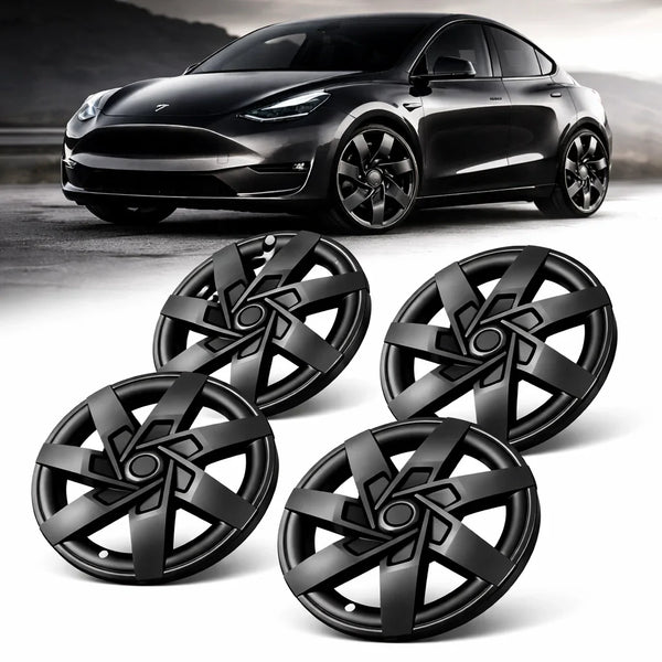 19-Inch Full-Edge Wheel Covers for Tesla Model Y (2021-2024)