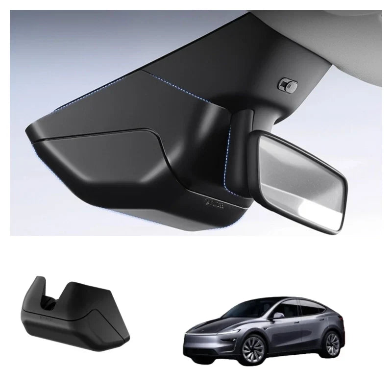 Stealth Sunglasses Holder with Integrated Storage for Tesla Model Y Juniper 2025+ Main image
