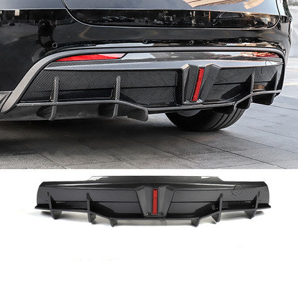 Rear Diffuser for Tesla Model 3/Y with LED Lights （2020-2024）