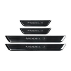 Tesla Model 3/Y LED illuminated Welcome Pedal Door Sill Protector