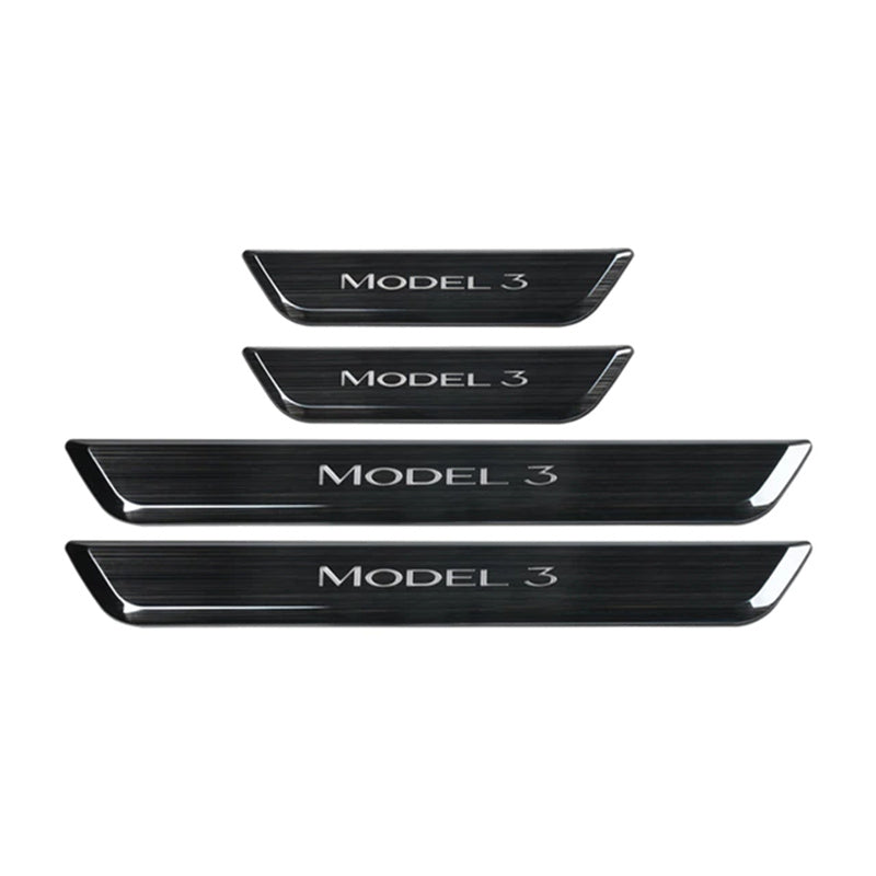 Tesla Model 3/Y LED illuminated Welcome Pedal Door Sill Protector
