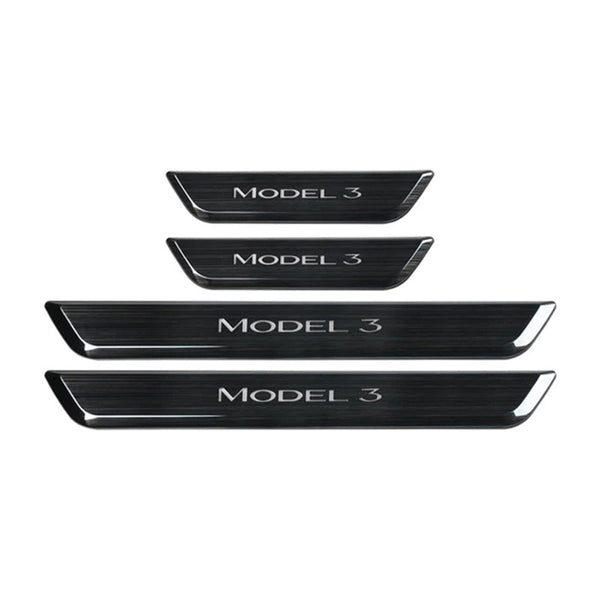Tesla Model 3/Y LED illuminated Welcome Pedal Door Sill Protector