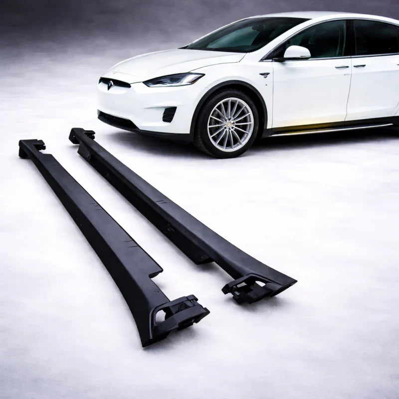 Left & Right Side Skirts / Rocker Panel Replacement for Tesla Model X (1035096 1035097) Main image