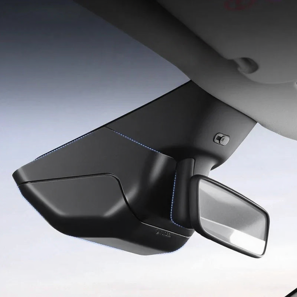 Stealth Sunglasses Holder with Integrated Storage for Tesla Model Y Juniper 2025+