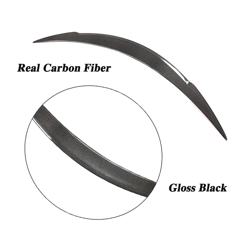 Model S Spoiler R-Style - Real Molded Carbon Fiber
