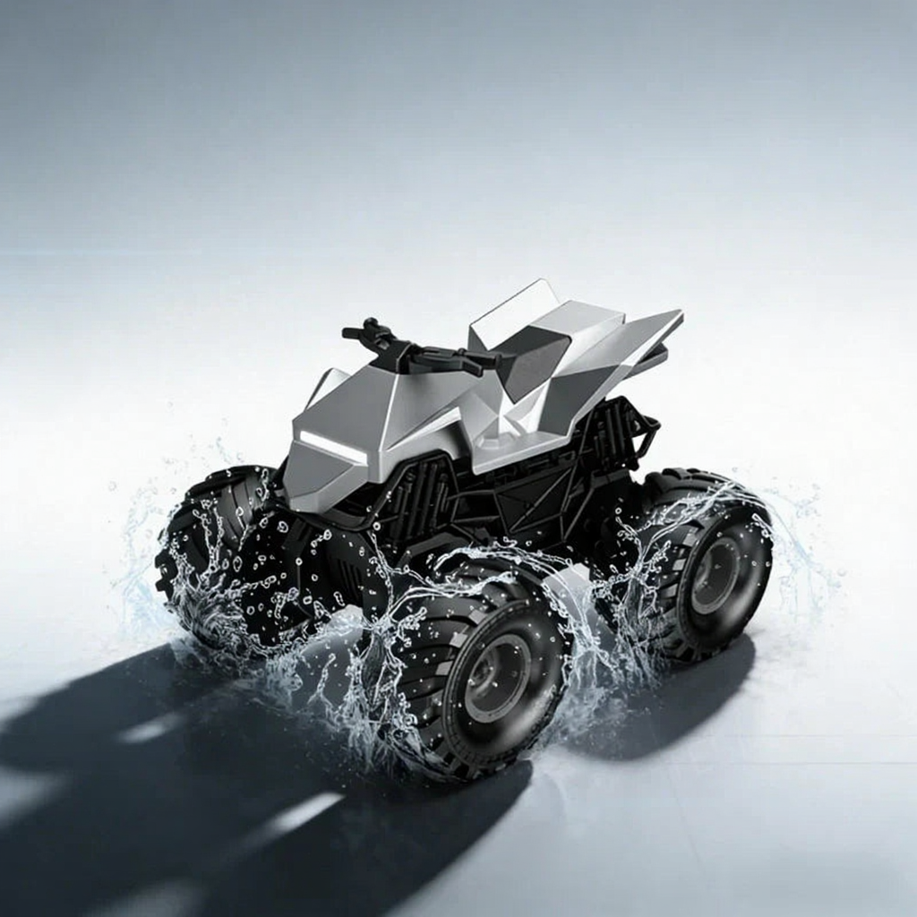 All-Terrain 1:20 Remote Control Truck with Amphibious Performance and 4WD Power