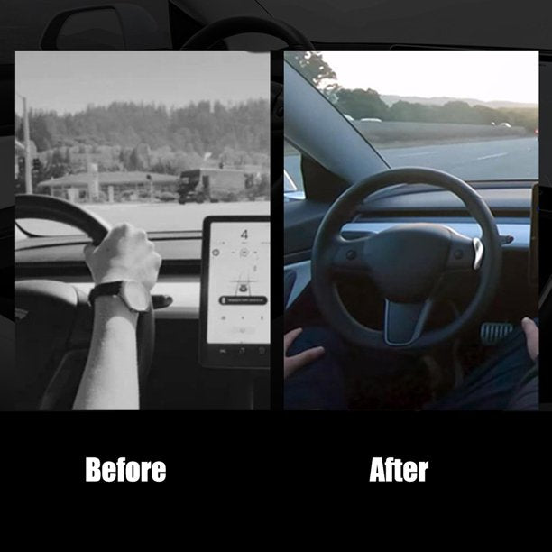 Steering Wheel Control Booster Counterweight Ring Automatic FSD Assisted Driving Compatible with Tesla Model S/3/X/Y