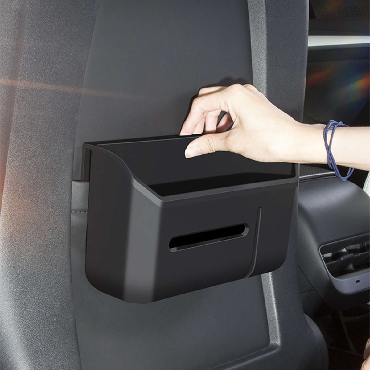 Rear Storage Box for Tesla Model 3/Y Secondary image