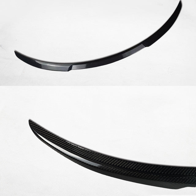 Tesla Model Y Aftermarket Spoiler - Real Molded Carbon Fiber（2019-2024）