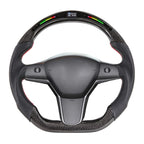 LED Sport Carbon Fiber Steering Wheel for Tesla Model 3 / Y