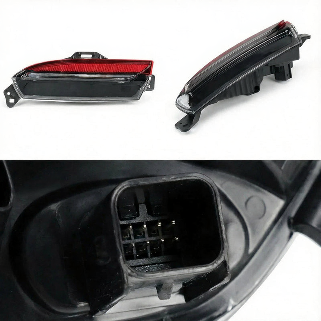 Rear Bumper LED Tail Fog Light Left/Right For Tesla Model 3 Highland 2024+ 1712513-00-D /1712514-00-D Secondary image