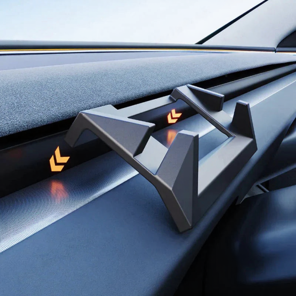 Custom Fit Tesla Phone Holder Dashboard Mount for Model 3 Highland / Model Y Juniper