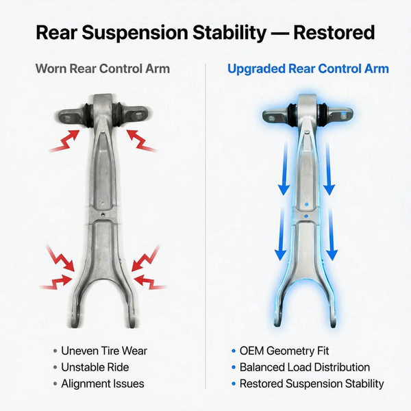 Rear Suspension Control Arm for Tesla Model S & X 2021+ | OEM 1420422 1420452