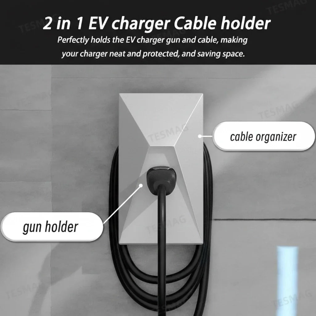 Charging Cable Holder & Wall Mount Organizer for Tesla Model 3/Y/S/X Main image