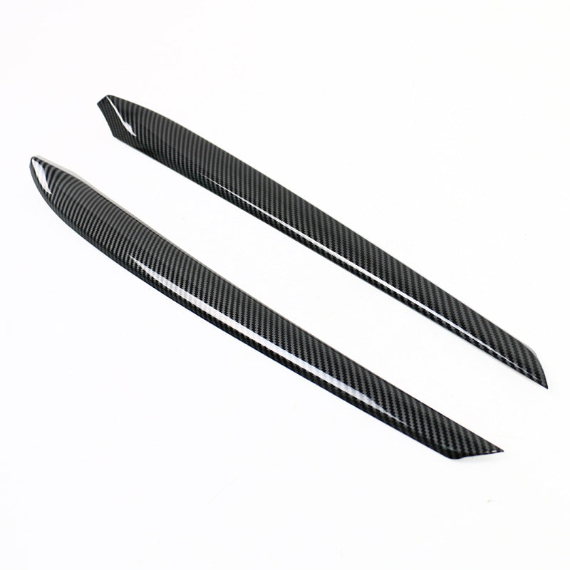 Carbon Fiber Interior Door Panel Cover Trim Fit For Tesla Model 3/Y （2021-2023）