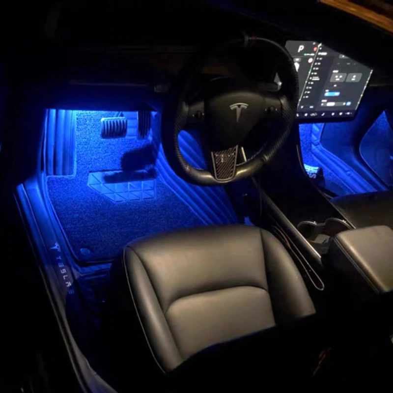 Footwell Lights for Tesla Model S/3/X Secondary image