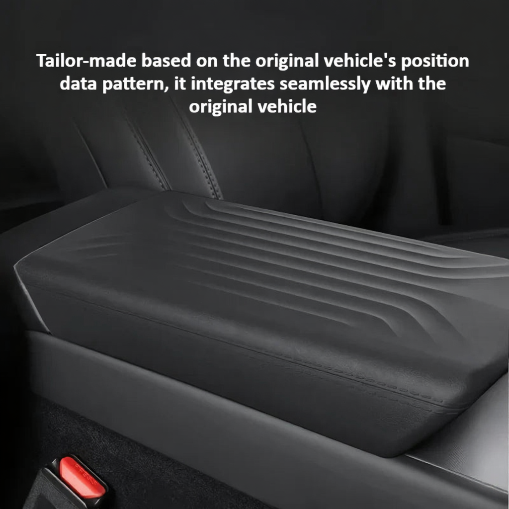 TPE Center Console Armrest Cover Designed for Tesla Model Y Juniper 2025+