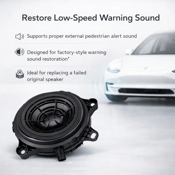 New OEM-Style Replacement Pedestrian Warning Speaker for Tesla Model 3/Y (1671113-00-B)