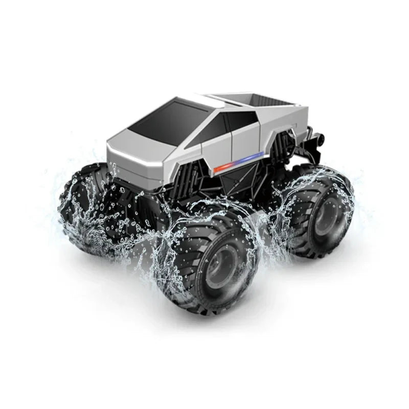 All-Terrain 1:20 Remote Control Truck with Amphibious Performance and 4WD Power
