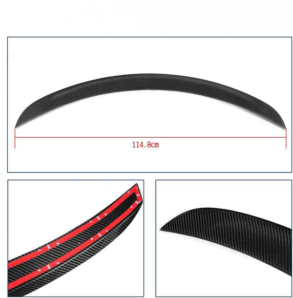Tesla Model S Carbon Spoiler - Real Molded Carbon Fiber