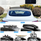 Anti-Theft Lock Equipped Tesla Model 3/Y Roof Rack (Set of 2)