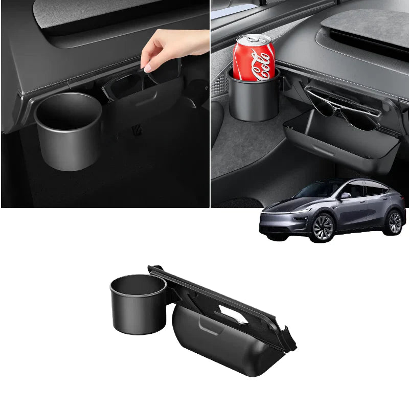 Tesla Storage Box Dashboard Organizer with Sunglasses Holder for Model Y Juniper 2025+ Main image