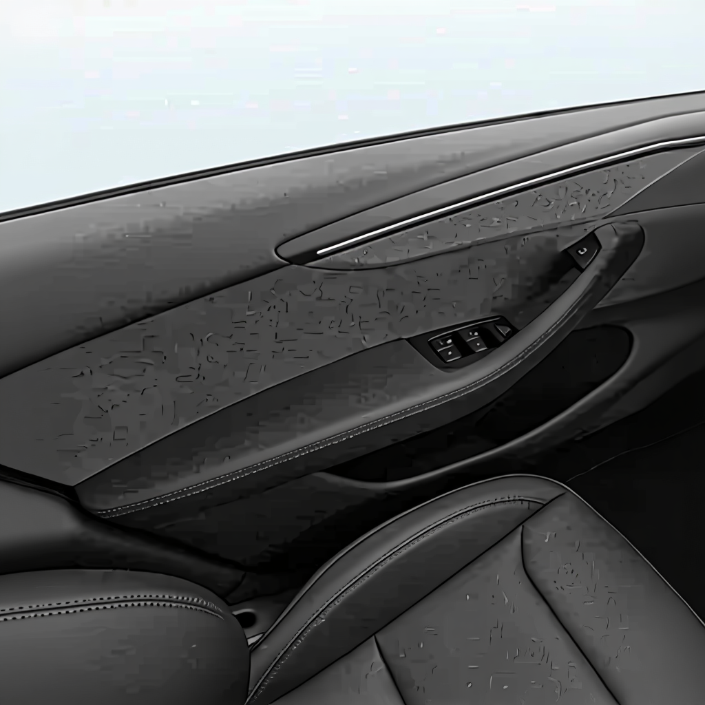 Alcantara Door Armrest Covers for Tesla Model 3/Y