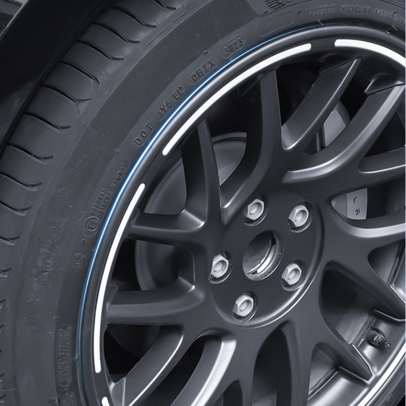 4Pcs Tesla Model 3 Highland 18-inch Reflective Rim Protector