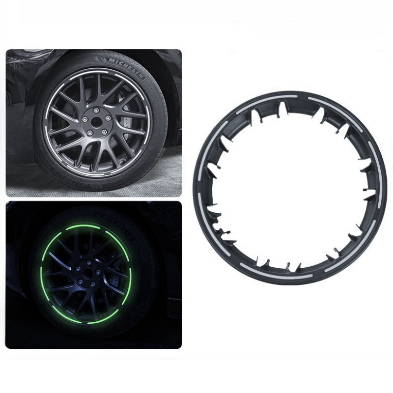4Pcs Tesla Model 3 Highland 18-inch Reflective Rim Protector Main image