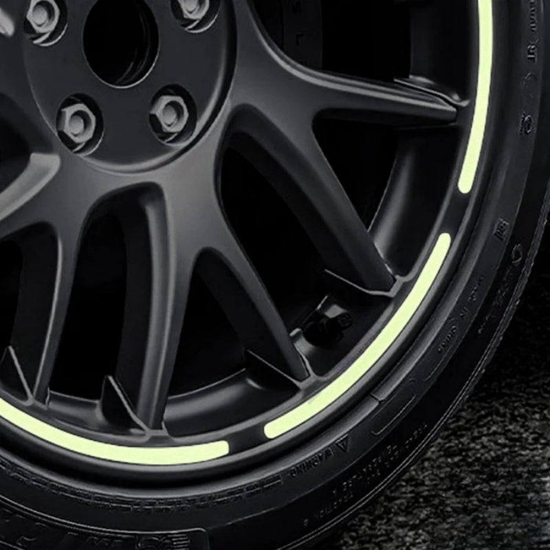 4Pcs Tesla Model 3 Highland 18-inch Reflective Rim Protector