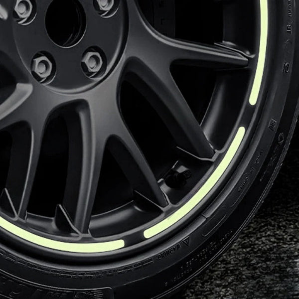 4Pcs Tesla Model 3 Highland 18-inch Reflective Rim Protector