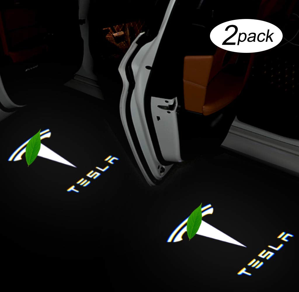 4pcs Original special plug projection light for Tesla Model 3/Y/X/S Secondary image