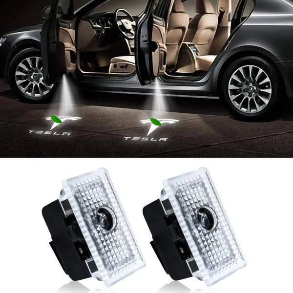 4pcs Original special plug projection light for Tesla Model 3/Y/X/S