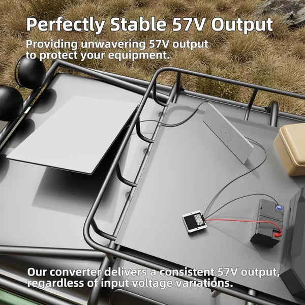 Portable DC Power Supply 12V 24V to 57V Adapter Designed for Starlink Gen 3