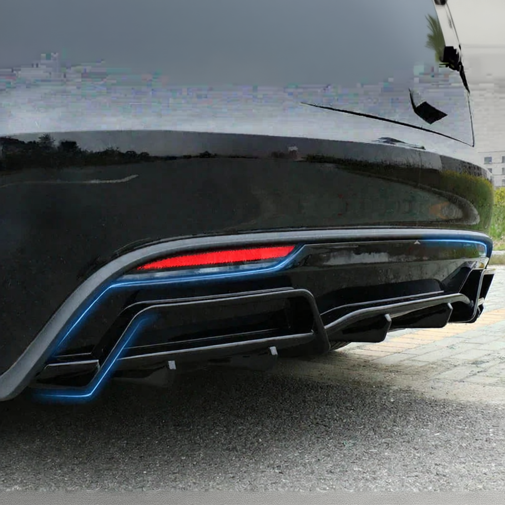 2024+ Tesla Model 3 Highland Rear Bumper Lip Diffuser ABS Body Kit