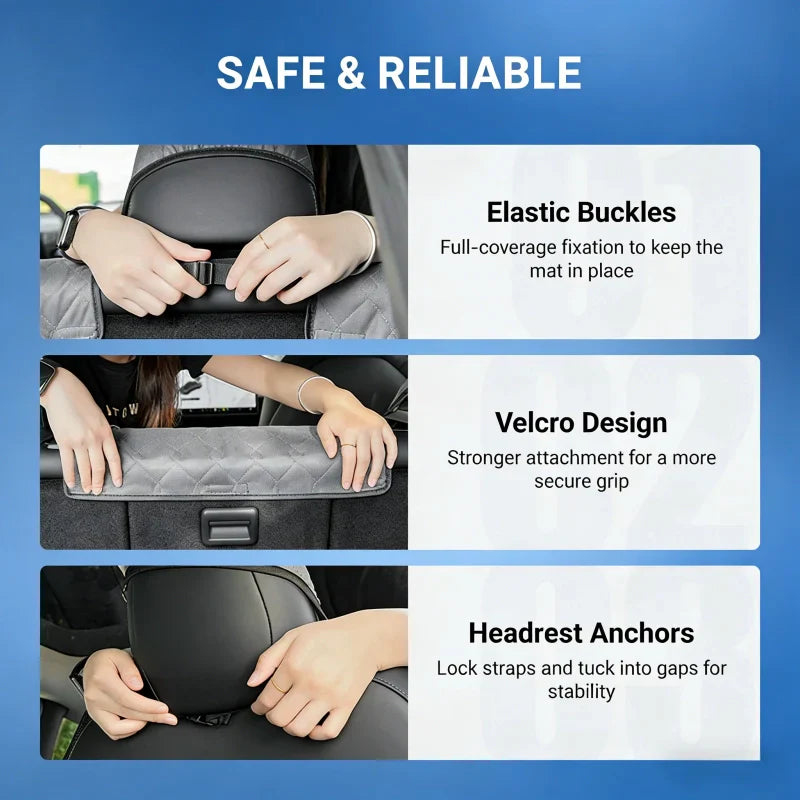 All-Inclusive Waterproof Dog Seat Cover for Tesla Model 3/Y/S/X