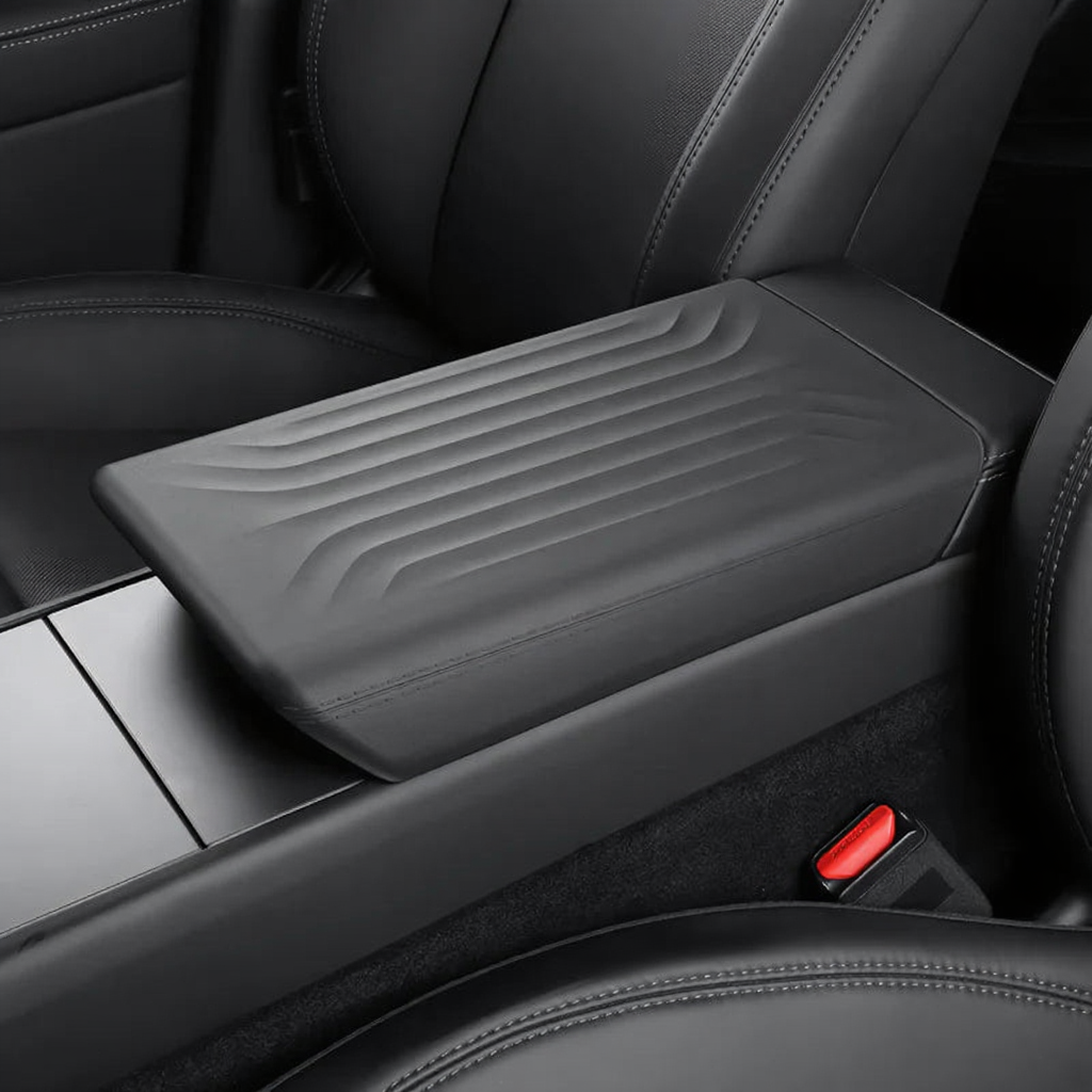 TPE Center Console Armrest Cover Designed for Tesla Model Y Juniper 2025+