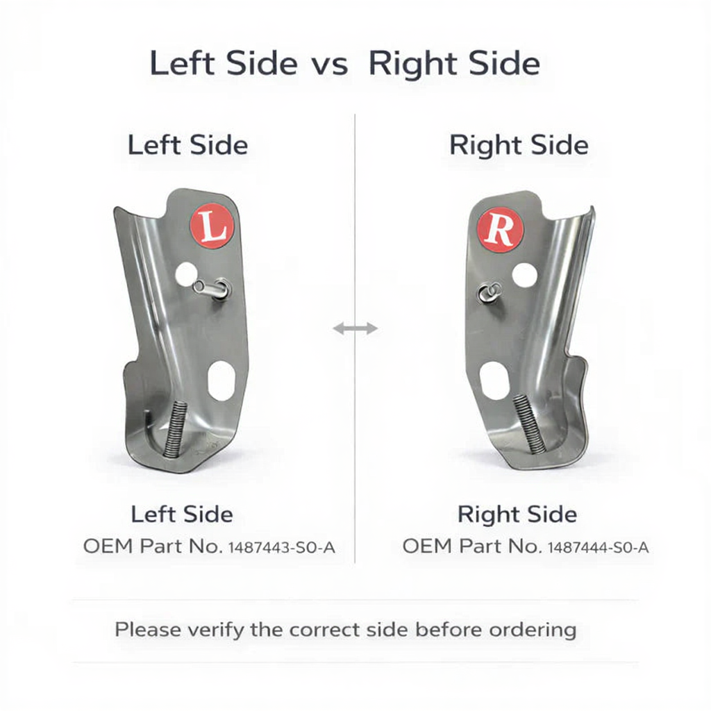 OEM-Style Fender Lower Bracket for Tesla Model Y 2020–2024 LH/RH | 1487443-S0-A 1487444-S0-A