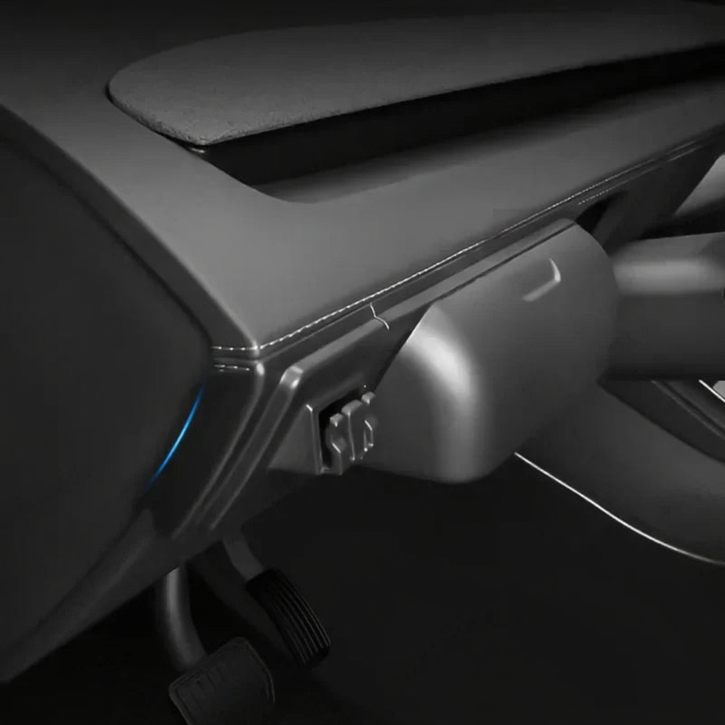 Tesla Storage Box Dashboard Organizer with Sunglasses Holder for Model Y Juniper 2025+