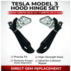 Hood Hinge for Tesla Model 3 (OEM 1098793-00-D, 1098792-00-D)