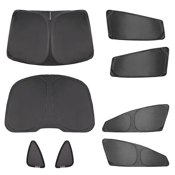 Front Rear Windshield Sunshade for Tesla Model 3/Y