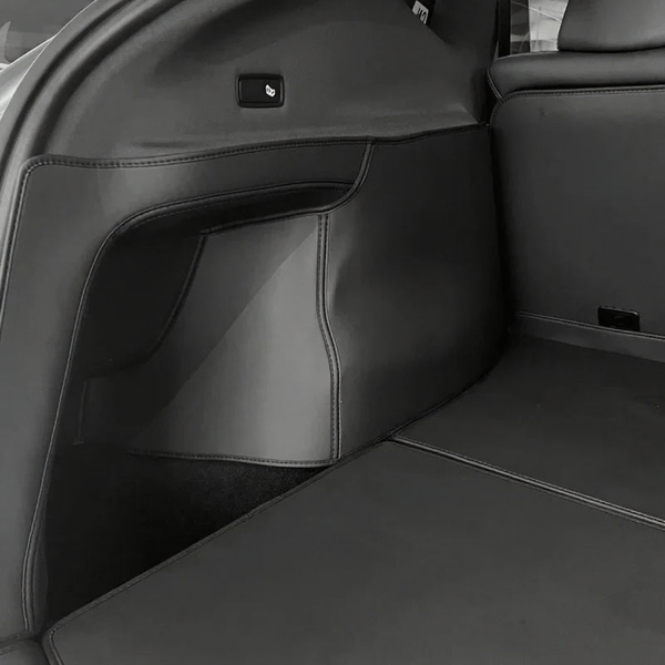 Tesla Model Y Juniper 2025 Rear Trunk Side Shields Made with Premium Napa Leather