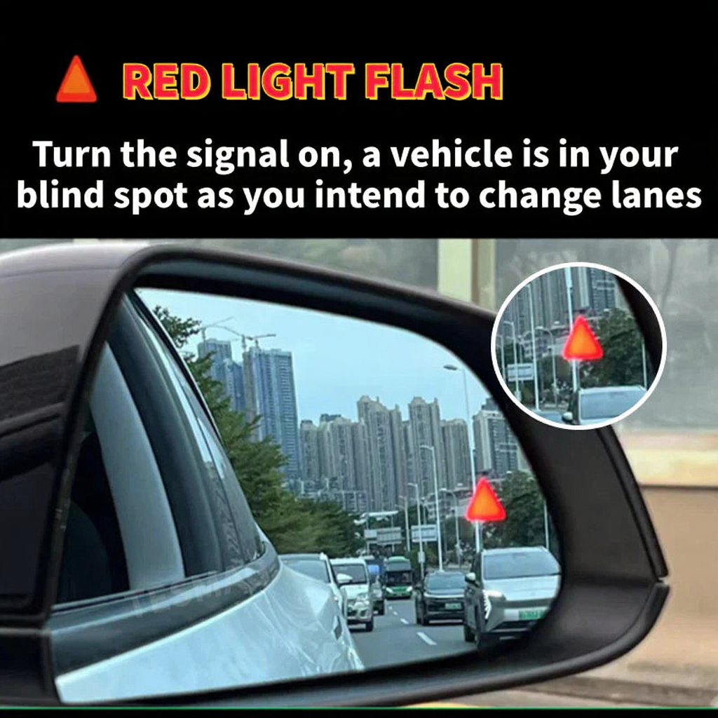 Side Rearview Tesla Blind Spot Mirror with BSD for Model 3 / Y 2021-2025