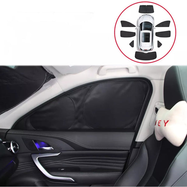 Front Rear Windshield Sunshade for Tesla Model 3/Y